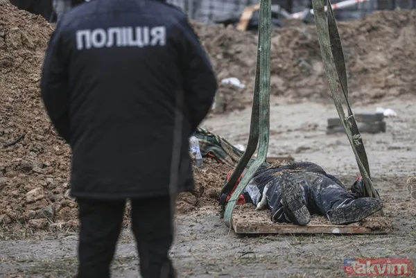 Ceset war! Buça'da dehşete düşüren görüntüler! Toplu mezarlar... - 33