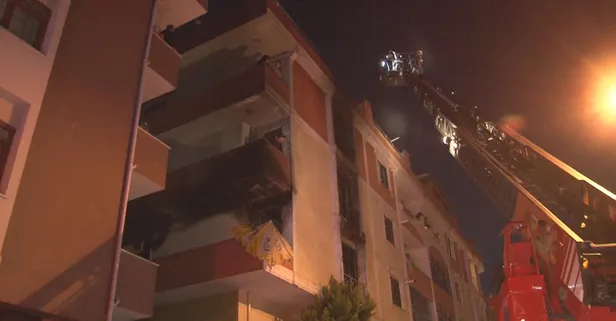 Maltepe’de yangın! 4’ü çocuk, 12 kişi...