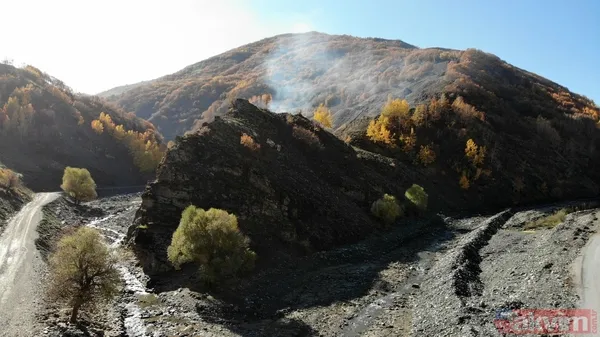 Muş'ta sonbaharın getirdiği renk cümbüşü harika görüntülere neden oldu - 13