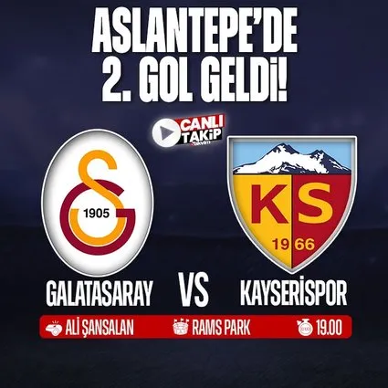 Galatasaray - Kayserispor | CANLI