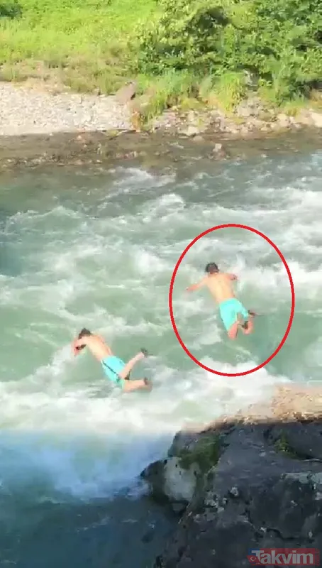 Rize Ardeşen'de Fırtına Deresi'ne atlayan Hasan Gökmen Dedecan hayatını kaybetti! Ölüme atladığı anlar kamerada - 12