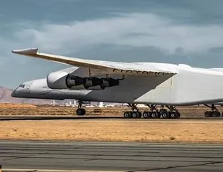 Dünyanın en büyük uçağının yolculuğu başlıyor!