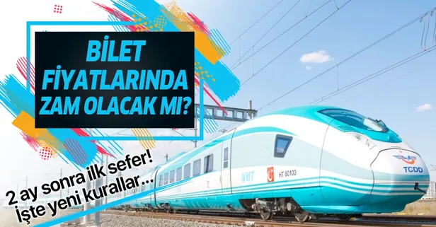 Son dakika: YHT'de 2 ay sonra ilk sefer! Bakan Karaismailoğlu açıkladı