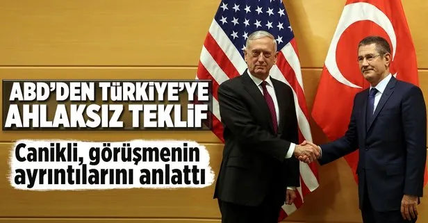 ABD’den skandal ’YPG’ teklifi!