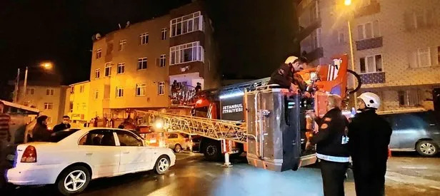İstanbul’da yangın paniği! 12 kişiyi itfaiye kurtardı