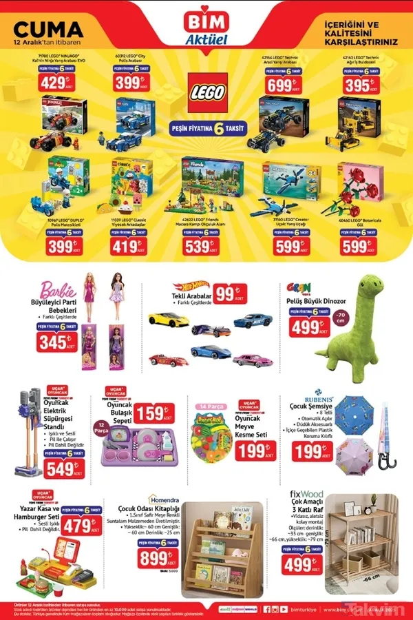 BİM’e LEGO Friends geliyor! BİM 12 Aralık 2025 aktüel kataloğunda neler var? - 3