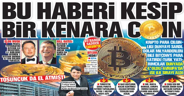Bu haberi kesip bir kenara 'Coin': Kripto para çılgınlığı dünyayı sardı