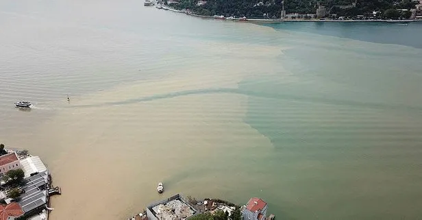 İstanbul Boğazı’na çamur aktı! Suyun rengi değişti