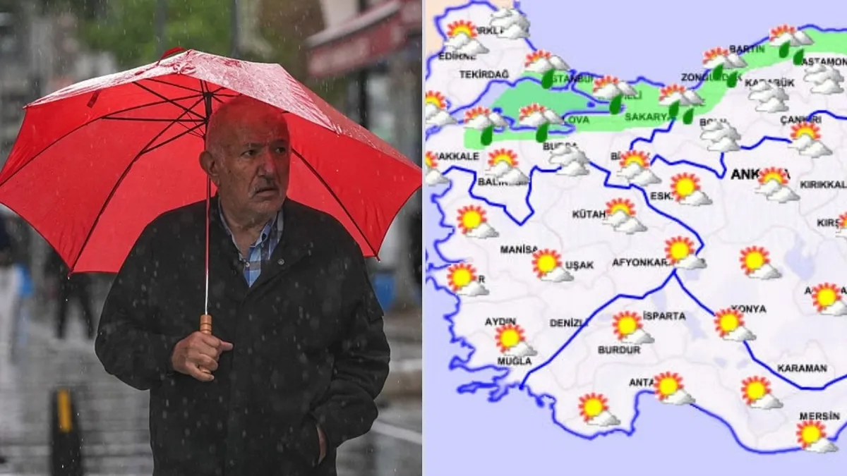 İSTANBUL DAHİL 8 İLDE YAĞMUR ALARMI: Meteoroloji saat verdi! Sağanak bastıracak, şemsiyesiz çıkmayın!