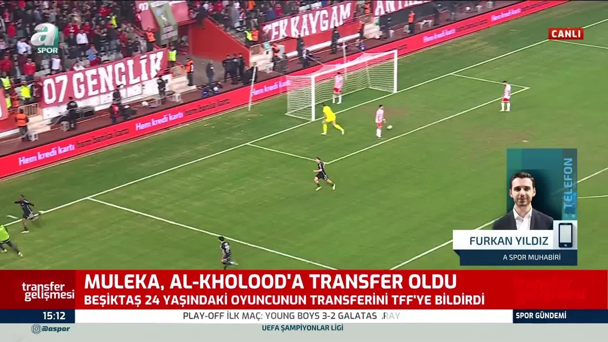 Beşiktaş'lı futbolcu Jackson Muleka Al-Kholood'a transfer oldu!