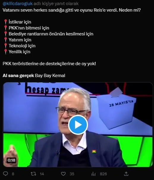 HDPKK ile kirli işbirliğini gizlemeye çalışan CHP'li Kemal Kılıçdaroğlu'na sosyal medyadan tepki yağdı: Al sana gerçek-7