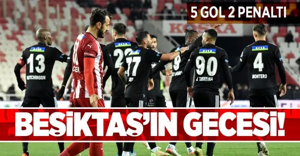 Beşiktaş, Sivasspor’u 3-2 yendi | MAÇ SONUCU