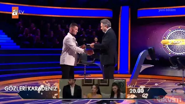 Kim Milyoner Olmak İster’de o soru yarışmacıyı yaktı! Oktay Kaynarca yarışmacıyı türküyle uğurladı! - 13