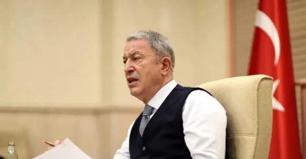 Son dakika: Milli Savunma Bakanı Hulusi Akar başkanlığında video telekonferans toplantısı