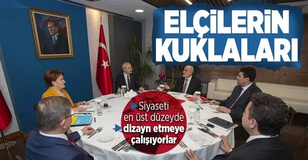 6’lı masanın ipi kimlerin elinde? Büyükelçiler Türkiye’de siyaseti dizayn etmeye mi çalışıyor?