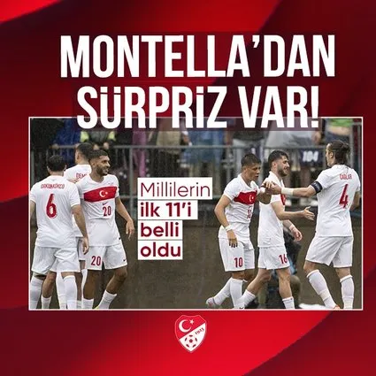 Türkiye’nin Meksika maçı ilk 11’i belli oldu