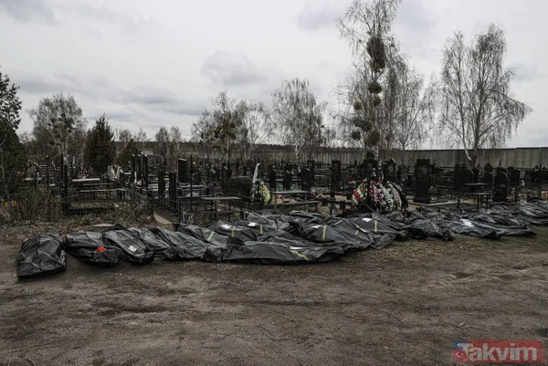 Ceset war! Buça'da dehşete düşüren görüntüler! Toplu mezarlar... - 39