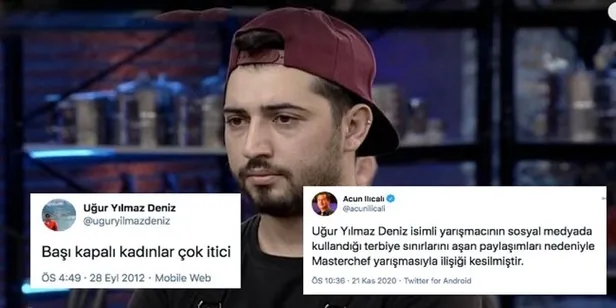 Masterchef Tunahan diskalifiye! Kirli çamaşırlar ayyuka çıktı Acun Ilıcalı postalayabilir! Tweetler yenir yutulur gibi değil-8