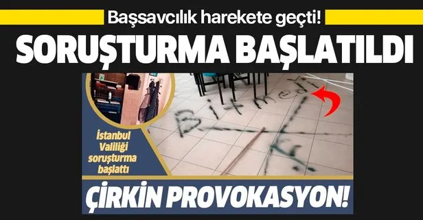 Çirkin provokasyonla ilgili flaş gelişme!
