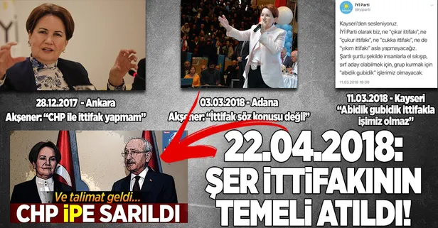 Daha önce defalarca inkar edilen kirli ittifak bugün ilan edildi