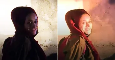 Dünya bu kareyi konuşuyor! Filistinli Sanatçı Meryem el Afifi kendisini darp edip gözaltına alan İsrailli askere gülümseyerek karşılık verdi