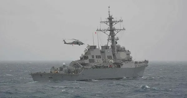 Türk ve ABD donanması Doğu Akdeniz'de eğitim yaptı-1