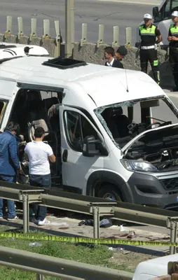 Öğrenci servisinde patlama! Yaralılar var
