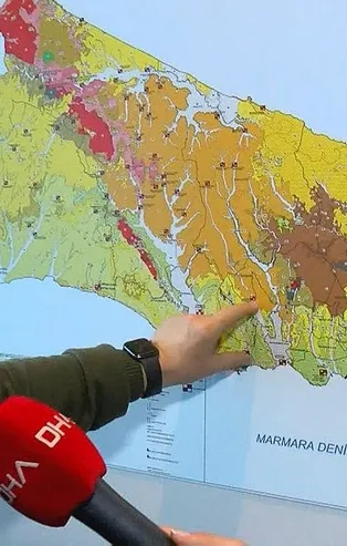 İstanbul'a harita üzerinde son dakika deprem uyarısı! "Depremde kayma hareketi heyelanlara dönüşecek"