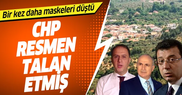 “Zeytinlikleri imara açtırmayız” diyen CHP'nin maskesi düştü! Ekrem İmamoğlu resmen talan etmiş