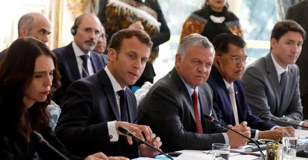 Macron, Yeni Zelanda saldırısının ardından internette terörle mücadele için imzayı attı