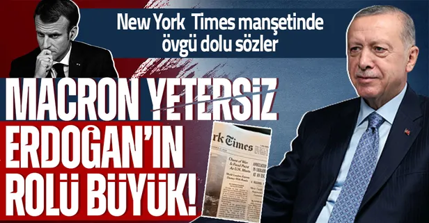 ABD'nin önemli yayın kuruluşu New York Times'tan Başkan Erdoğan'a övgü dolu sözler