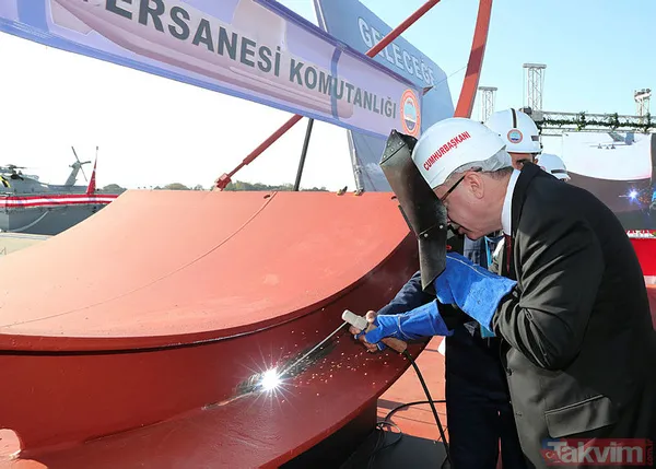 Başkan Erdoğan TCG Burgazada'nın teslim törenine katıldı - 10