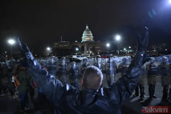 ABD'de 6 Ocak baskını! Protestocular Kongre binasına nasıl girdi? Son dakika görüntüleri şoke ediyor - 40