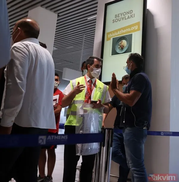 Galatasaray paylaştı: Yunanistan'daki küstah davranışlardan kareler - 8