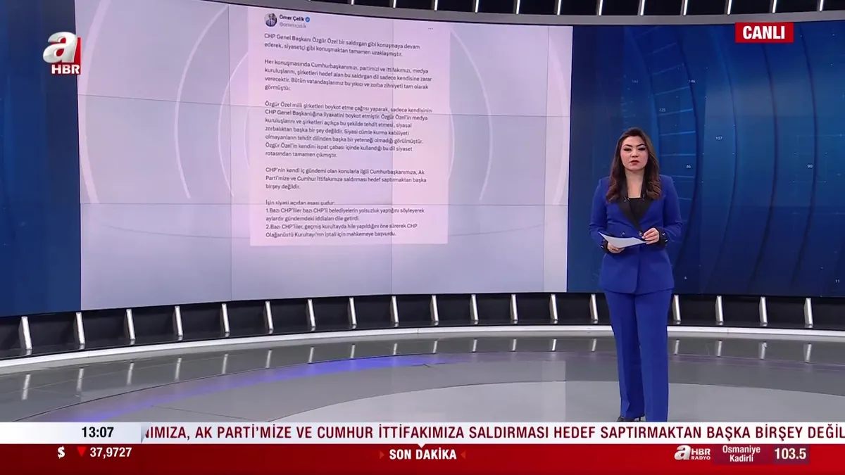 AK Parti'den Özgür Özel'e "boykot" tepkisi!