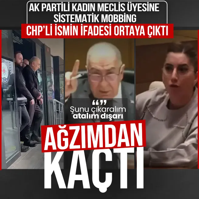 CHPli Ahmet Kurtuluş gözaltına alınmıştı | İfadesi ortaya çıktı! AK Partili Elif Lale Bilgiliye sistematik mobbing... Atalım şunu dışarı
