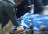 Mersin'de işçinin bacağına çelik halat saplandı