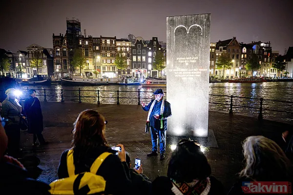 Amsterdam'da Filistin destekçilerine siyonist müdahale! Amsterdam Belediye Meclis üyesi de gözaltına alındı - 13