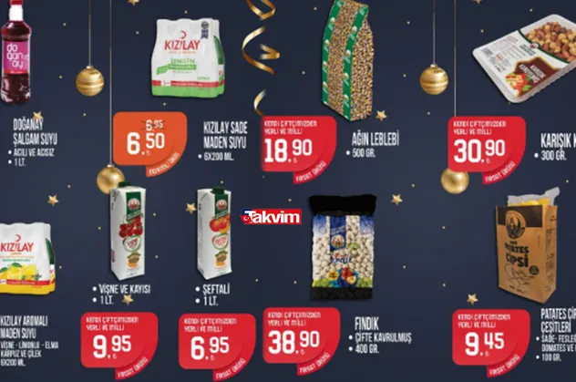 Peş peşe indirim yapıldı 1,75 TL'ye kadar düştü Pekin ördeği, Antep fıstığı, çekirdek... Kooperatif market aktüel ürünler kataloğu yayında!