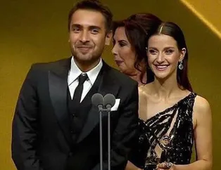 İrem Helvacıoğlu ile Ulaş Tuna Astepe en iyi dizi çifti oldu! 45. Altın Kelebek Ödülleri kime verildi? 2018