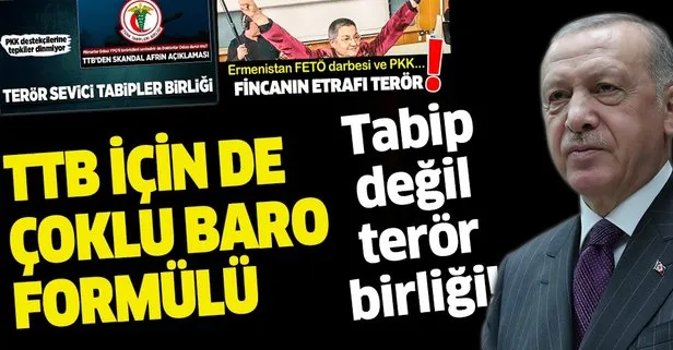 Başkan Erdoğan: Çoklu baro sistemini Türk Tabipleri Birliği için de yapmalıyız