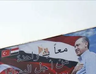 Recep Tayyip Erdoğan'a Mısır'da Sevgi Seli