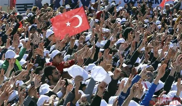 Cumhur İttifakı Ankara miting alanı saatler öncesinden doldu taştı - 40