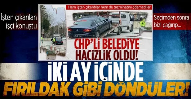 CHP’li Kırşehir Belediyesi işçinin hakkını ödemeyince makam aracı haczedilmişti! İşçi Serkan Sönmez skandal olayı anlattı