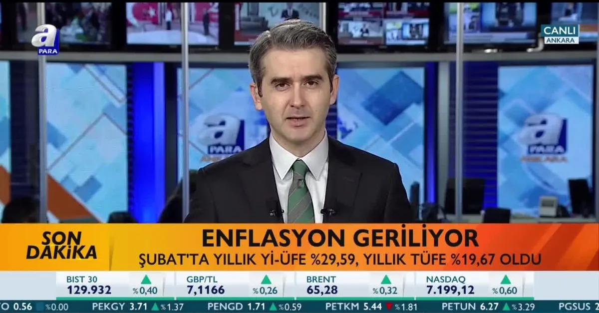 Şubat ayı enflasyon rakamları açıklandı