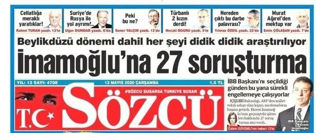 CHP yandaşı basının "haksız yere soruşturma" yalanı çöktü! İBB Başkanı Ekrem İmamoğlu'nun seçilmeden 23 soruşturması varmış-2