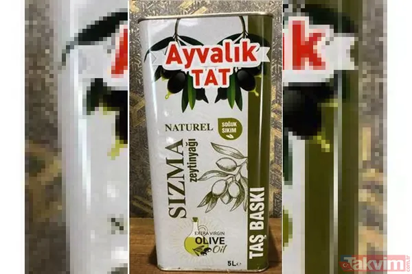 Ayvalık Tat Zeytinyağlarında Zeytin Yerine Farklı Tohum Yağları Görüldü.
