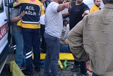 Diyarbakır’da yolcu minibüsü takla attı: Çok sayıda yaralı var
