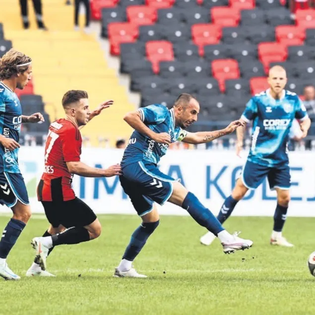 Antep’te goller var kazanan yok