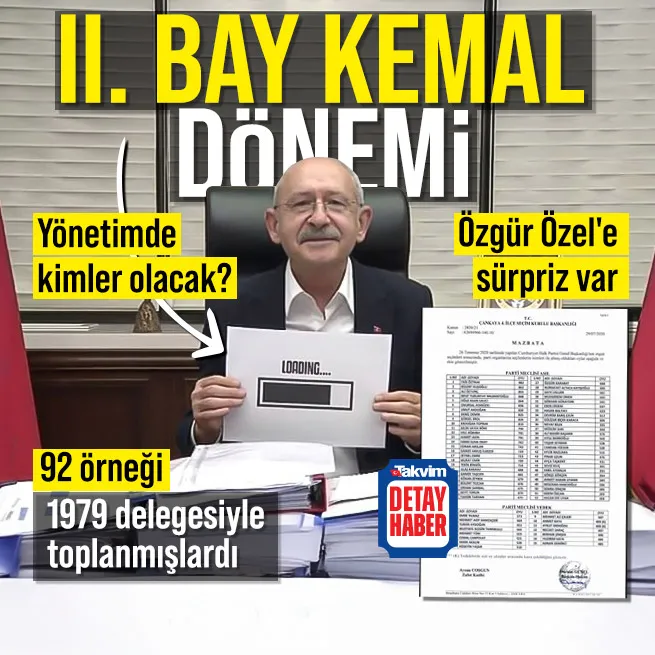 Kemal Kılıçdaroğlunun yeni kadrosunda kimler olacak? Özgür Özel’e sürpriz var!